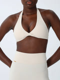 Origin Twist Front Halter Bra