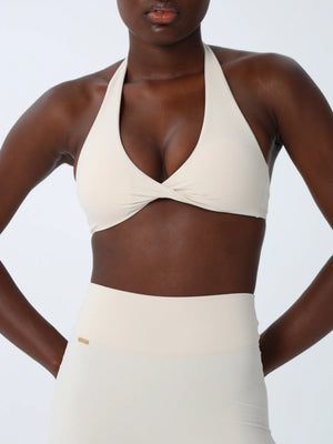 Origin Twist Front Halter Bra