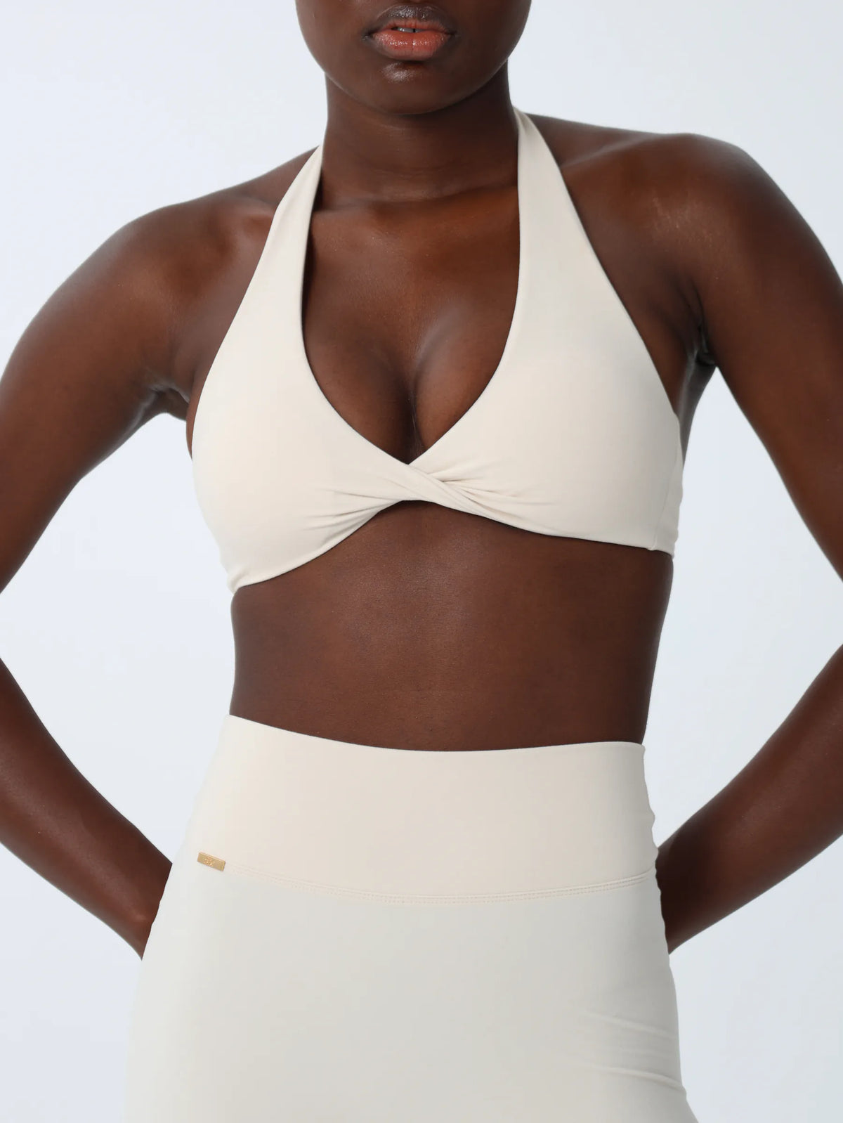 Origin Twist Front Halter Bra